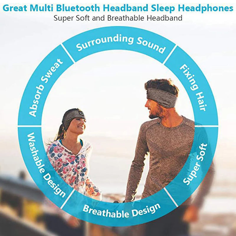 Tapa olho com fones de Ouvido Bluetooth - Sleep Songs